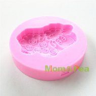 Mom&amp;pea 0619 Sheep Shaped Silicone Mould for Fondant Cake Sugar Paste Cake Decoration 3d Cake Toppers Mold 6.5... N2