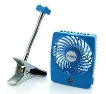 Niceshop&reg; Mini Handheld Square Electrical Portable Rechargeable Fan 3 Speeds Desktop Clip-on Fan Summer Cooler... N2
