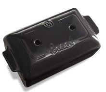 Emile Henry Made In France Flame Bread Loaf Baker, 9.4 x 5", Charcoal