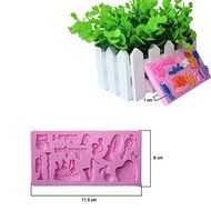 "dipshop Orchestral Instruments Silicone Fondant Mold Polymer Clay Mould" shopping N2