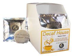 DECAF HOUSE BLEND COFFEE PODS - Good As Gold Coffee (20 Decaf Coffee Pods)