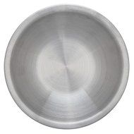 Set of 6 - Stainless Steel Mixing Bowls - 6.5" Wide - Flat Bottom and Rim