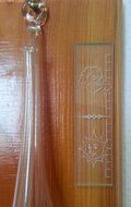 Weather Instrument Barometer to Hang Antique Styl of Glass with Dark Wooden Board and Drip Tray Size Approx 14...