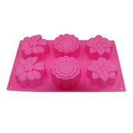 Sibode 2PCS 100% Food Grade Silicone Mini Mold-Handmade Molds Ice Cube Trays Cake Baking Mold Cake Pan