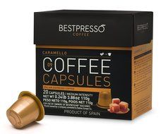 Nespresso Compatible Gourmet Coffee Capsules-60 Pod Variety Pack Caramel,Vanilla&amp;Chocolate-For Original Line Nespresso... N8
