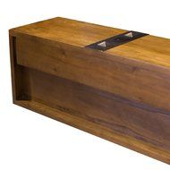 Belham Living Rustic Timber Beam Fireplace Mantel N4