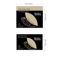 Fields &amp; Selects Earl Grey Organic Tea Bags 100 Count N32