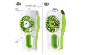 Pakway Portable Handheld USB Mini Misting Fan with Personal Cooling Mist Humidifier Rechargeable Battery for Home...