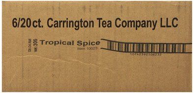 Carrington Tea, Cinnamon Apple, 20 Tea Bags (Pack of 6)