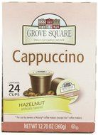 Grove Square Cappuccino, French Vanilla, 24 Count Single Serve Cups N17