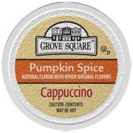 Grove Square Cappuccino, French Vanilla, 24 Count Single Serve Cups N24