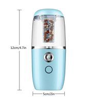 [Latest Design]Mini Portable Humidifier Car Oil Diffuser, Kobwa Ultrasonic Essential Air Diffusers With Negative... N15