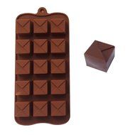 Small Square Box Shape Chocolate Silicone Mold Baking Cake Decoration Mould N2