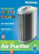 Holmes HEPA Type Tower Air Purifier with Optional Ionizer, HAP412N