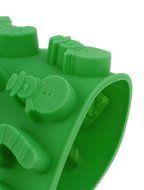 Christmas Stocking Shape Silicone Chocolate Cake Mould Ice Tray Mold N2