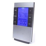 Zytho(TM) New LCD Digital Indoor Weather Thermometer Clocks Humidity Meter Hygrometer Alarm Clock #61200 N3