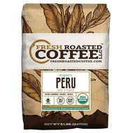 Peru Sol y Caf&eacute; Organic Fair Trade, Whole Bean, Fresh Roasted Coffee LLC. (2 lb.) N2