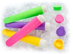 Xcellent Global (3 Pack) Silicone Ice Popsicle Maker / Mold Set Random Color M-HG014 N4