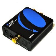 Orei DA34 Digital to Analog Audio Decoder SPDIF/Coaxial 5.1-Channel Input to RCA L/R/3.5mm Headphone Output N3