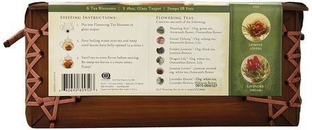 Numi Organic Tea Enchanted Blossoms Refill, Flowering Tea Variety Pack, 1.41 Ounce N4