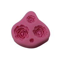 Joylive 4 Size Delicate Roses Flower Silicone Mould Sugar Craft Cake Decorating Fondant Mold N2