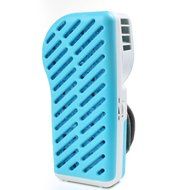 AIGUMI Mini Portable USB Rechargeable Fan Bladeless Handheld Air Conditioning Fan with Stand Sports Cooling Fan... N3