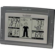 LA CROSSE TECHNOLOGY WS-9611U-IT-CBP Wireless Weather Station with Sun/Moon &amp; Advanced Forecast Icons