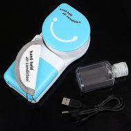 AIGUMI Mini Portable USB Rechargeable Fan Bladeless Handheld Air Conditioning Fan with Stand Sports Cooling Fan... N4