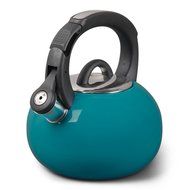 Mr Coffee Piper Shine Stainless Steel Tea Kettle, 2 quart, Green