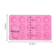 XY Novelty Funny Party Favors Soft Silicone Penis Lips Butt Breast Ice Cube Tray Stag Party N4