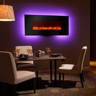 Simplifire 58'' Modern Linear Wall Mount Electric Fireplace N3