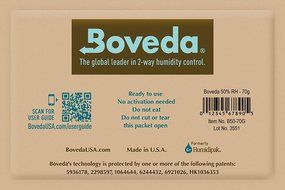 Boveda Large Humidipak 65% 6 Pack
