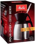 Melitta 10 Cup Pour-Over Brewer with Stainless Thermal Carafe Coffee Maker N2