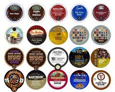 Custom Variety Pack Sampler Bold Coffee, Single Serve Cups for Keurig K cup Brewers, 20 count