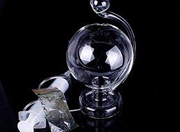 Express$ 1pcs Funny Storm Glass Barometer+Weather Forecast Bottle Rain or Shine Bottle N6