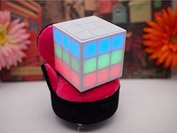 Jieslink New Version 4 Surface Led Light Cube Bluetooth Speaker Mini Sport Wireless Bluetooth Speaker N3
