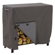 Classic Accessories 55-171-025101-EC Ravenna Log Rack Cover, 4-Feet, Taupe