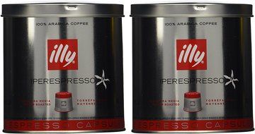 illy iperEspresso Capsules Medium Roasted Coffee, 5-Ounce, 21-Count Capsules N4
