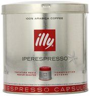 illy iperEspresso Capsules Medium Roasted Coffee, 5-Ounce, 21-Count Capsules N5