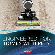 New Bissell Pet Hair Eraser Upright Vacuum with SmartSeal Allergen System N5