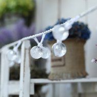 Spritech(TM) 1M Warm White LED String Light Battery Operated Fairy Ball for Chrismas Party Wedding New Year Garden...
