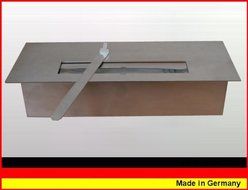 Gel + Ethanol Fire-Places Bio-Ethanol-Adjustable Burner With Ceramic Wool 3 liter