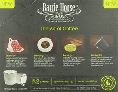 Barrie House Pumpkin Spice Single Capsules for K-Cup Brewer, 80 Count
