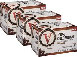 Victor Allen&#039;s Coffee, 100% Colombian Single Serve K-cup, 12 Count (Pack of 3) (Compatible with 2.0 Keurig Brewers)