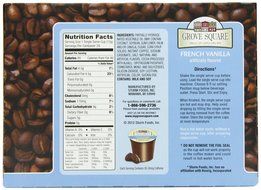 Grove Square Cappuccino, French Vanilla, 24 Count Single Serve Cups N45