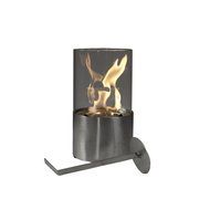 Sunnydaze Fiammata Ventless Tabletop Bio Ethanol Fireplace, Black N9