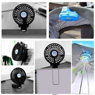 Bengoo Fan Portable USB Rechargeable Hand Handheld Mini Fan For Laptop Computer Desk Desktop Table Floor Window... N2