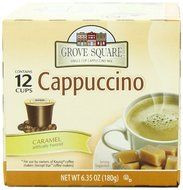Grove Square Cappuccino, French Vanilla, 24 Count Single Serve Cups N55