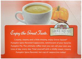 Grove Square Cappuccino, French Vanilla, 24 Count Single Serve Cups N59