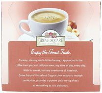 Grove Square Cappuccino, French Vanilla, 24 Count Single Serve Cups N60